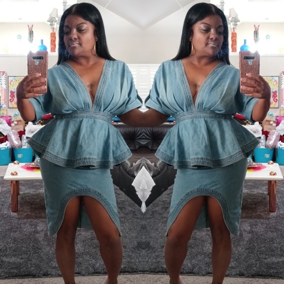 L'ATISTE Dresses & Skirts - JEAN DRESS